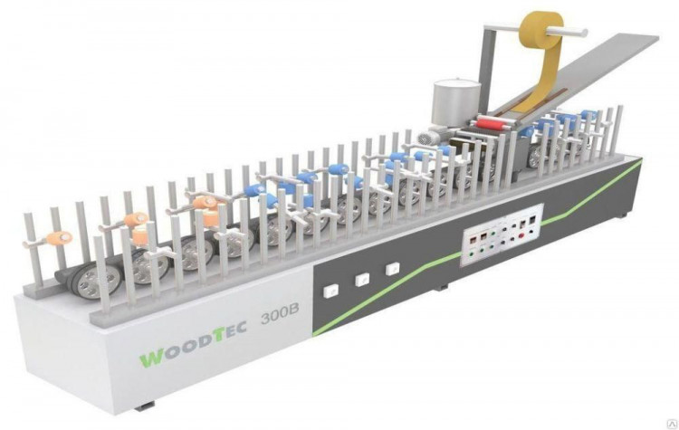 Станок для облицовывания погонажных изделий WoodTec 300B